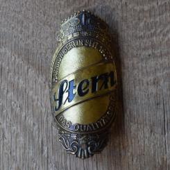 Steuerkopfschild Stern, 20-30er Jahre, Originalschild aus Sammlungsbestand 