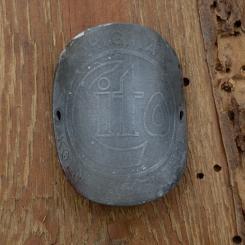 Steuerkopfschild CITO, Köln, 30er Jahre, Originalschild aus Sammlungsbestand 