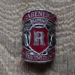 Steuerkopfschild Rabeneick, 50er Jahre, Originalschild aus Sammlungsbestand 