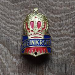 Steuerkopfschild Rheinkrone, 50er Jahre, Originalschild aus Sammlungsbestand 