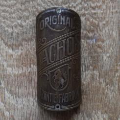 Steuerkopfschild Steuerkopfschild TACHOS, 20er Jahre, Originalschild aus Sammlungsbestand 