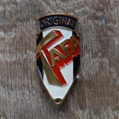 Steuerkopfschild Tafa, 50er Jahre, Originalschild aus Sammlungsbestand 