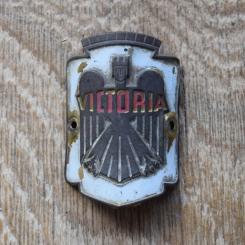 Steuerkopfschild Victoria, 50-60er Jahre, Originalschild aus Sammlungsbestand 