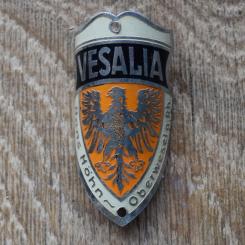 Steuerkopfschild Vesalia, 50er Jahre, Originalschild aus Sammlungsbestand 