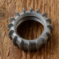 Auspuffkrümmer - Überwurfmutter für 50 und 98 ccm Sachs, Aludruckguss, M35 x 2( ohne Dichtring Art.Nr.:01317 ) 