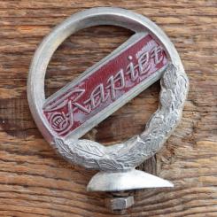 Schutzblechfigur RAPIER, Alu Druckguss, orig. Altbestand 30-50er Jahre, Zustand siehe Bild 