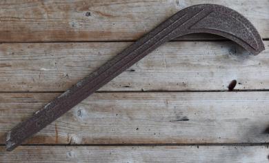 Universeller Kettenschutz, Länge c.a. 53 cm, orig. 70er J., unrestaurierter Zustand gem. Bildern 