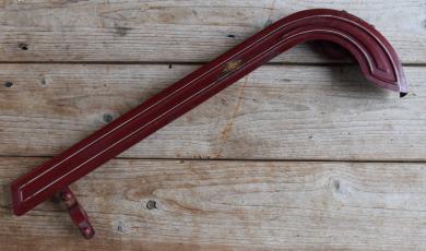 Kettenschutz "JUMA", für Kinderfahrrad Länge c.a. 41 cm, orig. 50er J., unrestaurierter Zustand gem. Bildern  