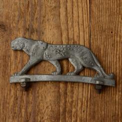 Schutzblechfigur PANTHER, Alu Druckguss, orig. Altbestand 50er Jahre, Zustand siehe Bild 