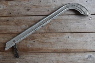 Kettenschutz "STRICKER", Länge c.a. 50 cm, orig. 50er J., unrestaurierter Zustand gem. Bildern 