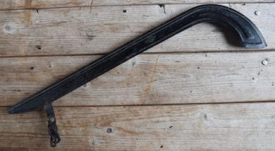 Kettenschutz "JUMA", Länge c.a. 51 cm, orig. 50er J., unrestaurierter Zustand gem. Bildern 