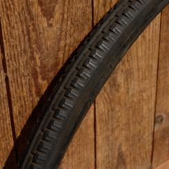 Reifen Fahrrad, RHOENIX, 28 x 1 1/2, 50 er J., schwarz, gebraucht gem. Bildern 