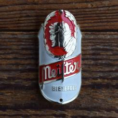 Steuerkopfschild MEISTER, 50er Jahre, Originalschild aus Sammlungsbestand 