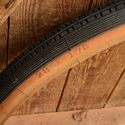 Reifen Fahrrad, LIGHT WEIGHT NYLON CORD, 28 x 1,75, braunwand, gebraucht gem. Bildern  