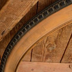 Reifen Fahrrad, KOWALIT, 28 x 1,75, 60er J., braunwand, gebraucht gem. Bildern  