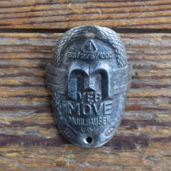 Steuerkopfschild MÖWE, 50er Jahre, Originalschild aus Sammlungsbestand 