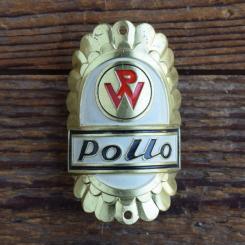 Steuerkopfschild POLLO, 50er Jahre, Originalschild aus Sammlungsbestand 