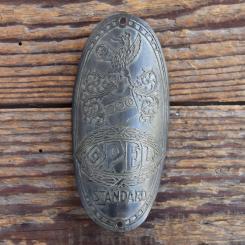 Steuerkopfschild OPEL, 20er Jahre, Originalschild aus Sammlungsbestand 