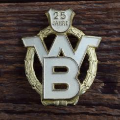 Schutzblechwappen für hinten WILHELM BERDING, 50er Jahre, Originalwappen aus Sammlungsbestand    