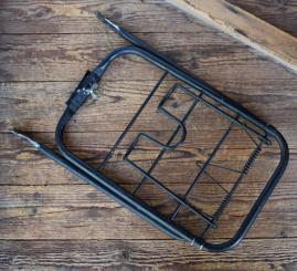 Gepäckträger, 42 x 26cm, orig. 70er Jahre, unrestaurierter Originalzustand, passend für 26/28er Fahrräder 