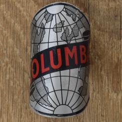 Steuerkopfschild COLUMBA, 50er Jahre, Originalschild aus Sammlungsbestand 