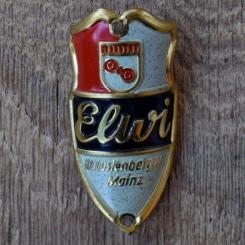 Steuerkopfschild ELWI, 50er Jahre, Originalschild aus Sammlungsbestand 
