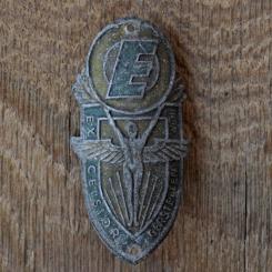 Steuerkopfschild EXCELSIOR, 50er Jahre, Originalschild aus Sammlungsbestand 