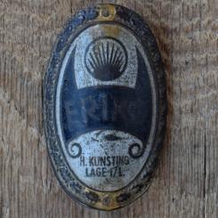 Steuerkopfschild ERIKO, 50er Jahre, Originalschild aus Sammlungsbestand 