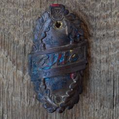 Steuerkopfschild ELITE, 50er Jahre, Originalschild aus Sammlungsbestand 