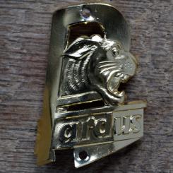 Steuerkopfschild PARDUS, 50er Jahre, Originalschild aus Sammlungsbestand 