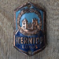 Steuerkopfschild STERNTOR, 50er Jahre, Originalschild aus Sammlungsbestand 