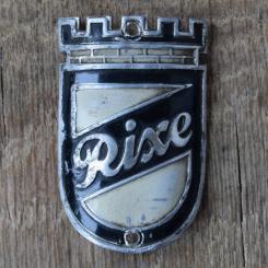 Steuerkopfschild RIXE, 50er Jahre, Originalschild aus Sammlungsbestand 