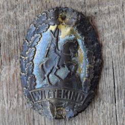 Steuerkopfschild WITTEKIND, 50er Jahre, Originalschild aus Sammlungsbestand 
