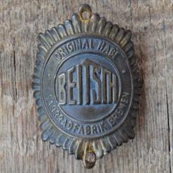 Steuerkopfschild BEITSCH, 50er Jahre, Originalschild aus Sammlungsbestand 