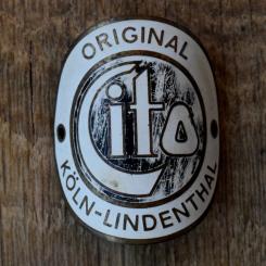 Steuerkopfschild CITO, 30er Jahre, Originalschild aus Sammlungsbestand 