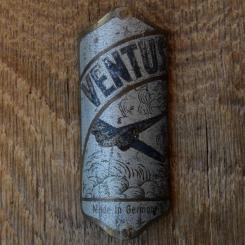 Steuerkopfschild VENTUS, 20er Jahre, Originalschild aus Sammlungsbestand 