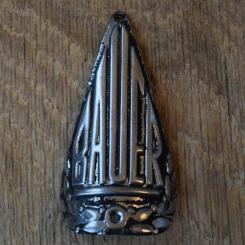 Steuerkopfschild BAUER, 50er Jahre, Originalschild aus Sammlungsbestand 