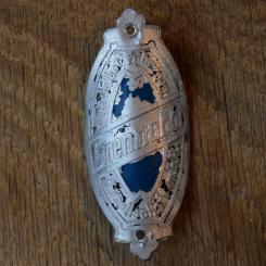 Steuerkopfschild BRENNABOR, 30er Jahre, Originalschild aus Sammlungsbestand 