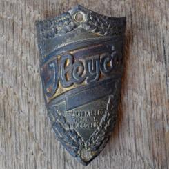 Steuerkopfschild HEYCO, 50er Jahre, Originalschild aus Sammlungsbestand 