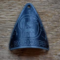 Steuerkopfschild DÜRKOPP, 40er Jahre, Originalschild aus Sammlungsbestand 