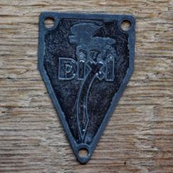 Steuerkopfschild DIXI, 30er Jahre, Originalschild aus Sammlungsbestand 