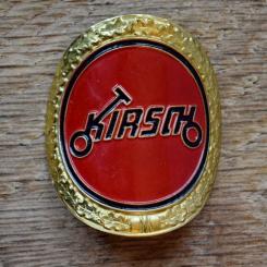 Steuerkopfschild KIRSCH, 50er Jahre, Originalschild aus Sammlungsbestand 