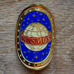 Steuerkopfschild KOSMOS, 50er Jahre, Originalschild aus Sammlungsbestand 