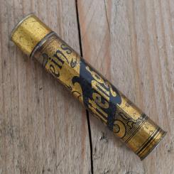 Blechdose "FEINSTE KETTENGLÄTTE" orig. 10er Jahre, 112 x 24 mm, ohne Inhalt 