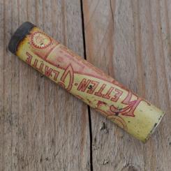 Blechdose "SCHREIBER'S KETTENGLÄTTE" orig. 10er Jahre, 11 x 22 mm, ohne Inhalt 