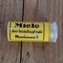 Flickzeug Blechdose "MIELE" orig. 50er Jahre, 63 x 26 mm, ohne Inhalt 