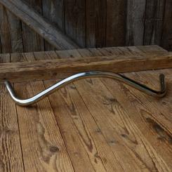 Lenker Halbrenner, Neuauflage des legendären Lenker-Klassikers früher Jahre, vernickelt, incl. Adaptersatz f. Vorbau 