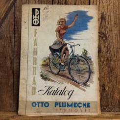 FAHRRAD KATALOG OTTO PLÜMECKE HANNOVER, 1954 
