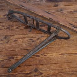 Gepäckträger, orig. 30er Jahre, olivgrün, gebr. 