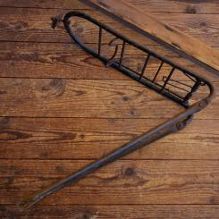 Gepäckträger SIEGER, orig. 50er Jahre, schwarz, für 28 Zoll, gebr. 